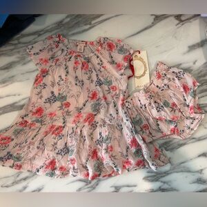 Ruby & Bloom 100% Cotton Dress Set